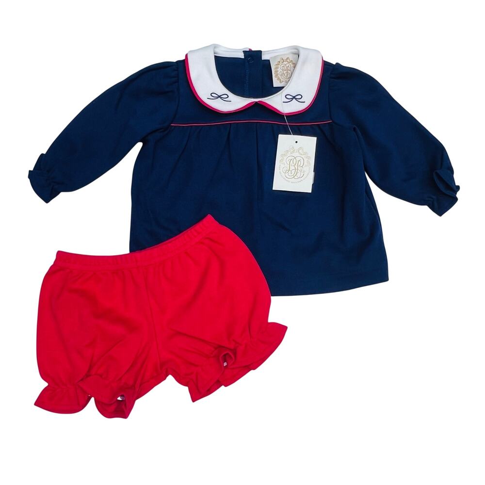 NWT TBBC 12-18M Bon Air Bloomer Set